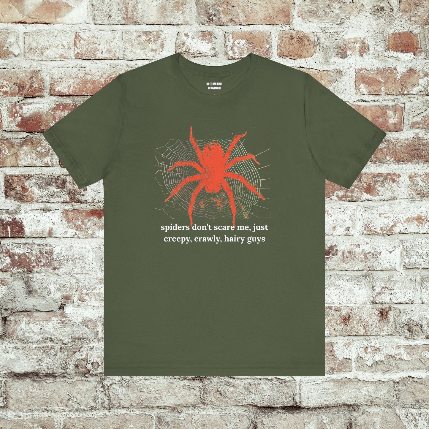 Spiders Don't Scare Me, Just Creepy, Hairy Guys